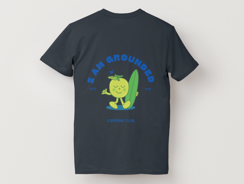 I Am Grounded Custom Sports Tee