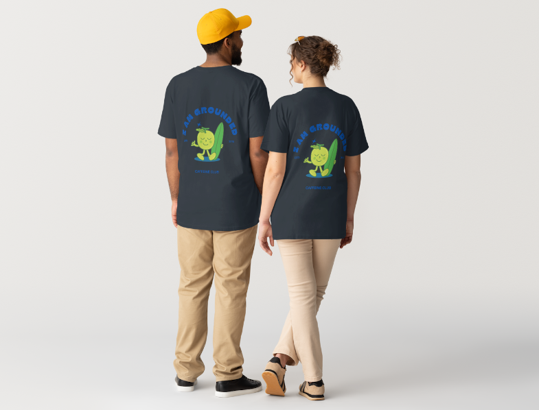 I Am Grounded Custom Sports Tee