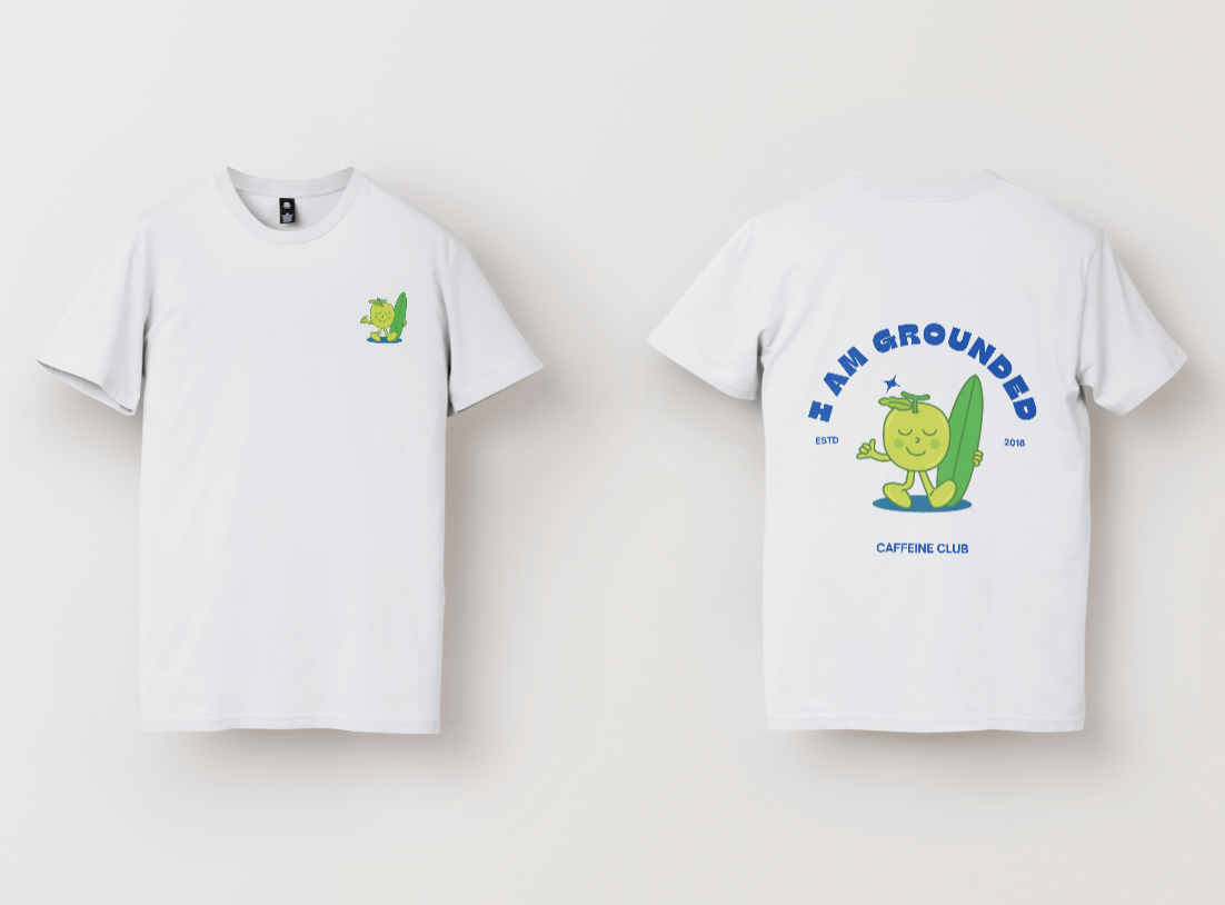 I Am Grounded Custom Sports Tee