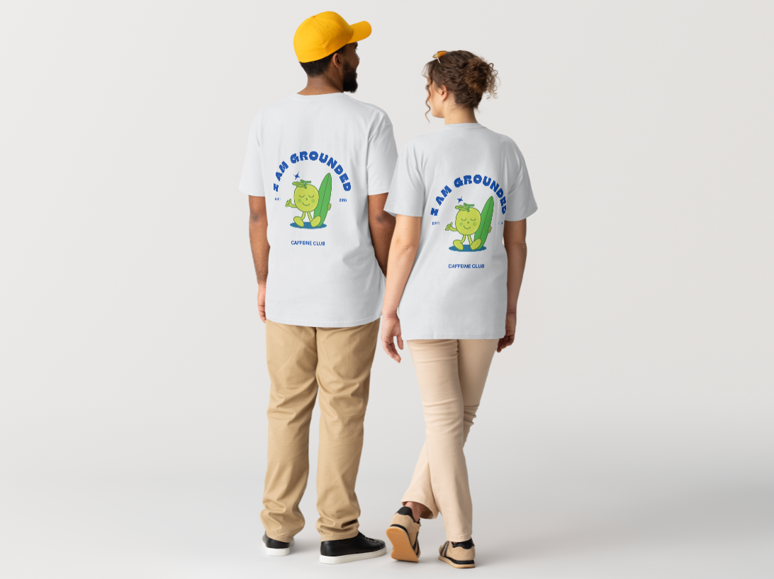 I Am Grounded Custom Sports Tee
