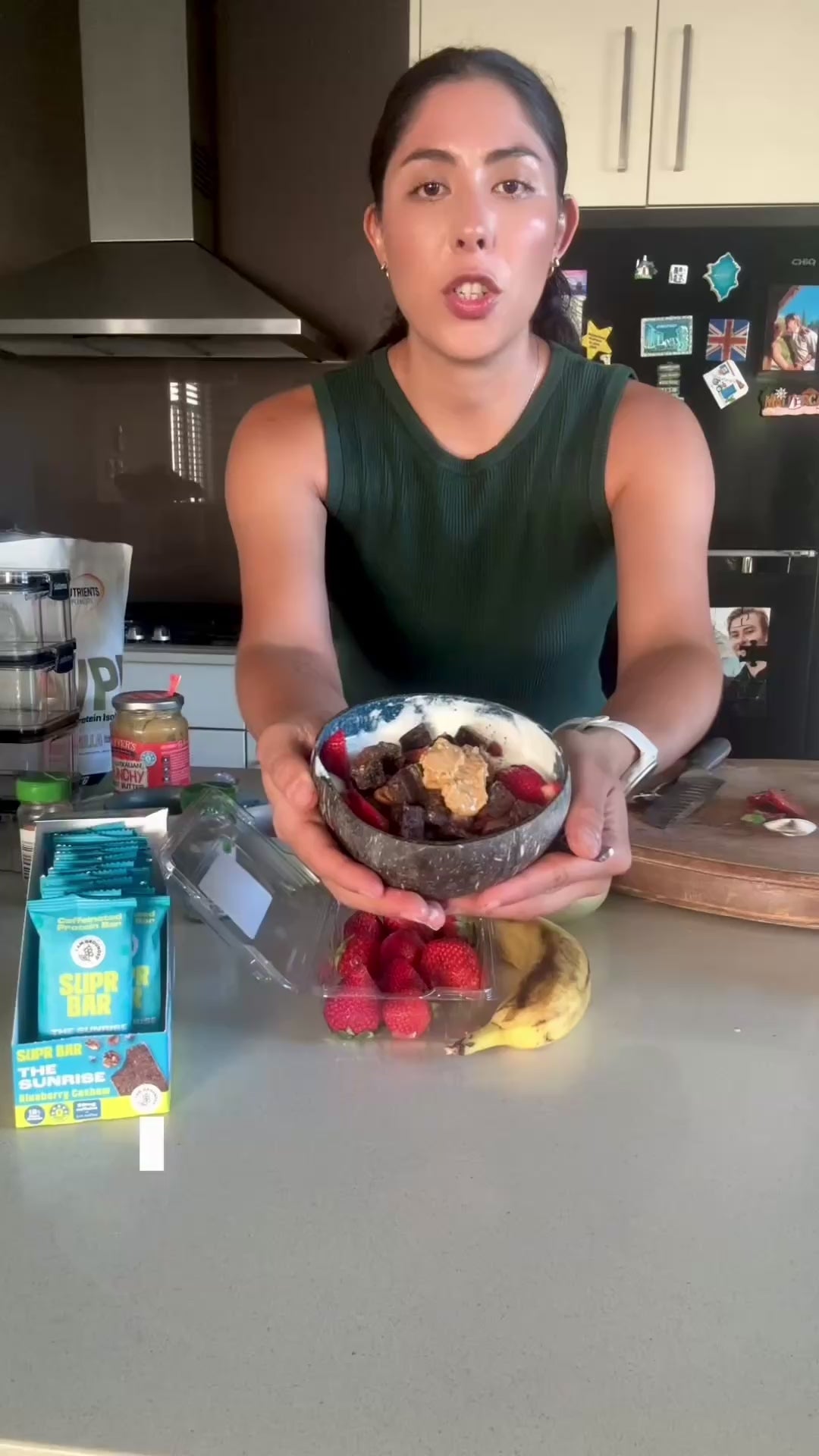 The Sunrise, Blueberry & Cashew, Caffeinated Protein Bar