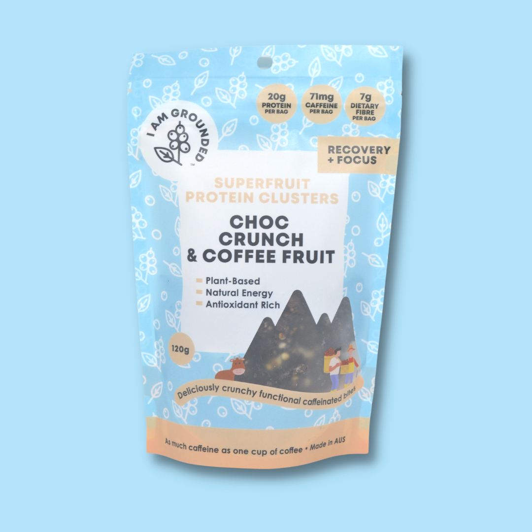 Choc Crunch & Coffee Fruit Clusters (V)